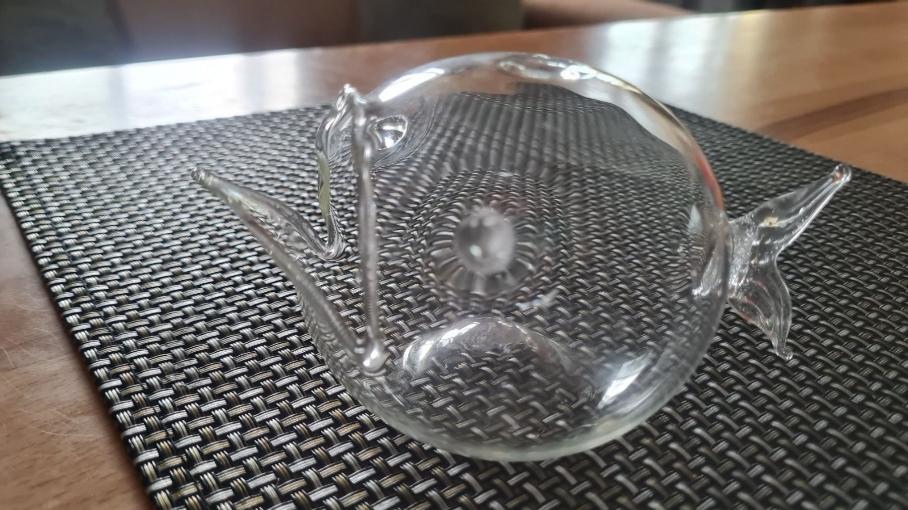 Gläser: Nussspender Glas -Hüttli Riehen – Gebraucht aus Münsingen von Cuci31 1