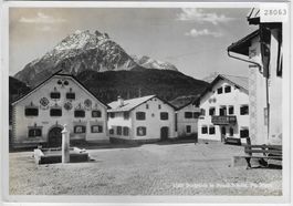 Dorfplatz in Scuol-Schuls