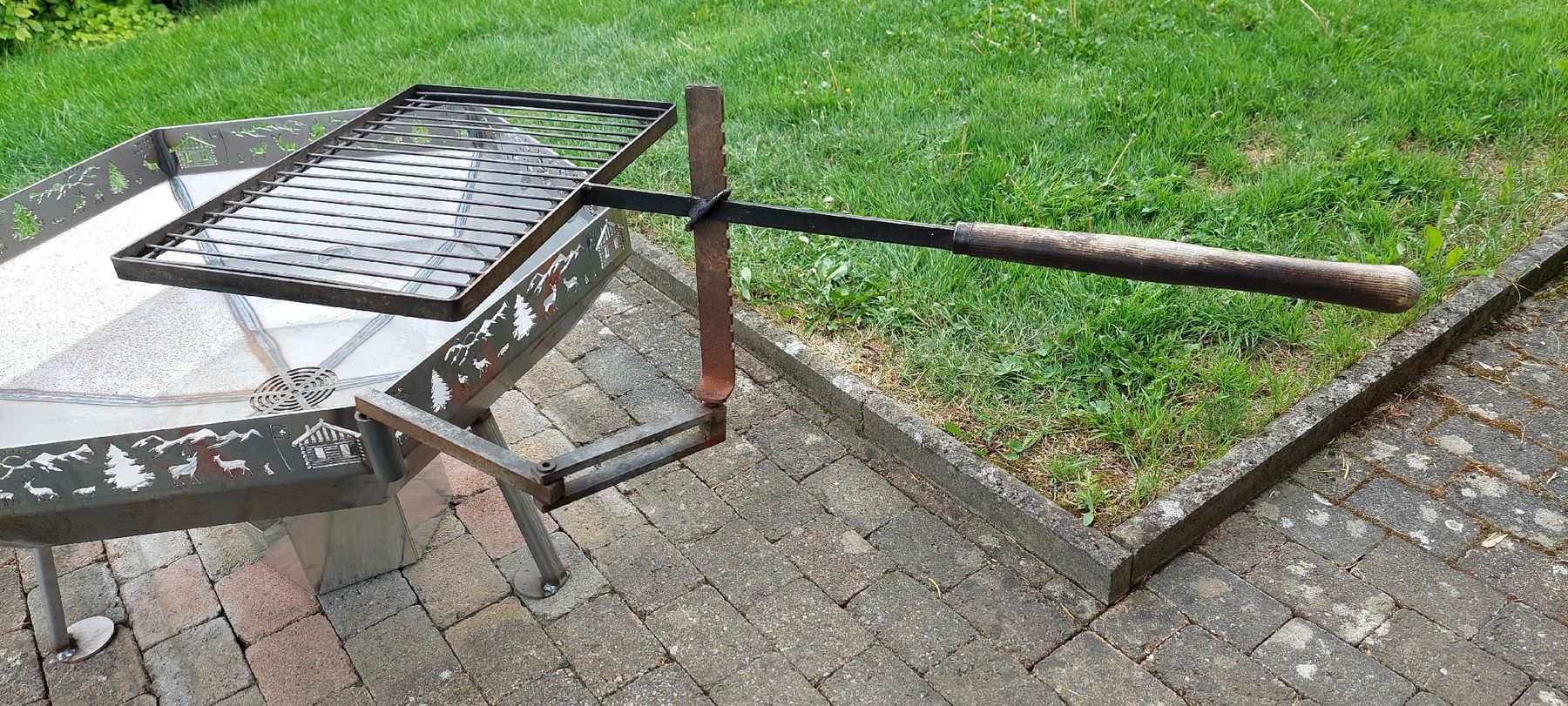 Grils: Grillrost mit Drehhalterung – D'occasion à Sursee par Martosch 1