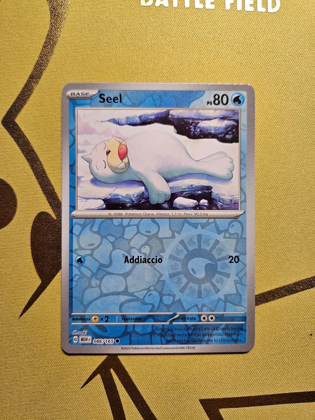 Pokémon Sammelbilder & Trading cards: 151 - Seel – Gebraucht aus Bellinzona von Pokemarco