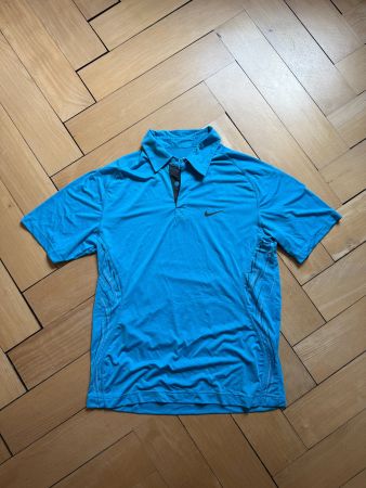 NIKE - Sport Poloshirt blau XL