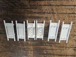 lego 4714c01 lot de 6 pièces White Minifigure, Utensil