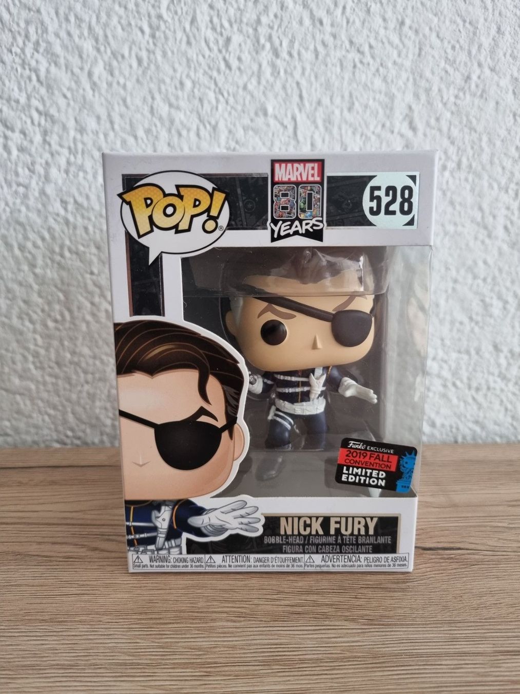 Funko Statuette: Funko Pop Marvel #528 - Nick Fury Limited – Nuovo e nell'imballaggio originale da Oberdorf NW venduto da CollectingWorld