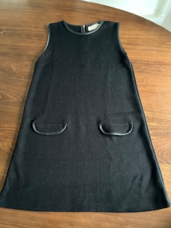 Elegantes, schwarzes ZARA Strickkleid, Grösse L, Top!