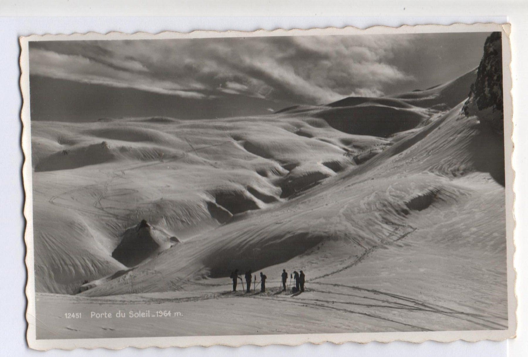 Cartes postales: PORTE DU SOLEIL Touren-Ski-Läufer – Neuf (Voir description) à Jona par philajona