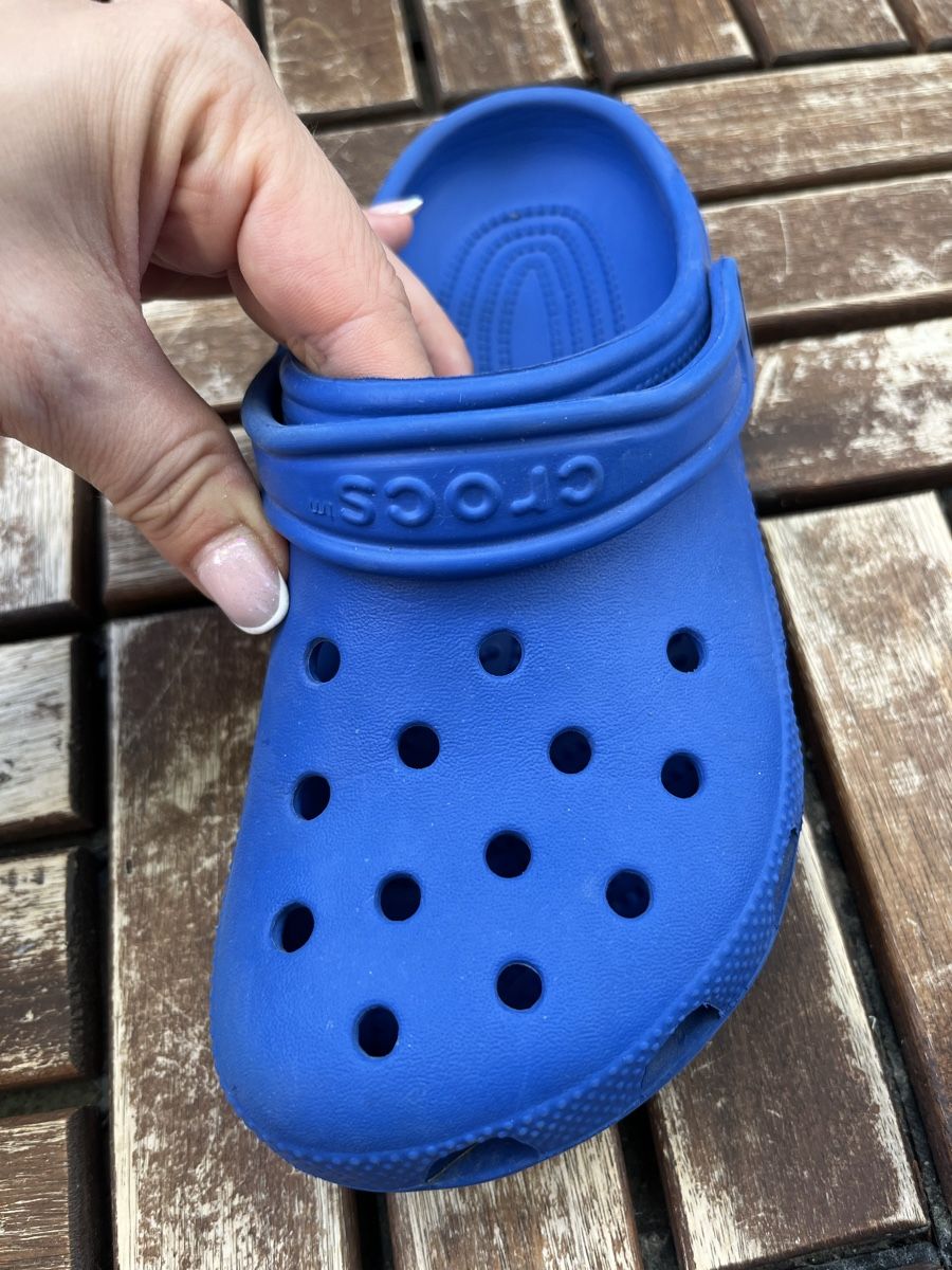 Crocs Scarpe per ragazzi: Original Crocs Clogs blau Gr. 35 – Usato da Jona venduto da Good_luck_ 4