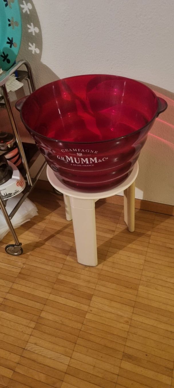 Altro: Champagnerkühler  G. H. MUMM Champagner Eimer / 1970er Jahre – Usato da Basel venduto da Jcva 3