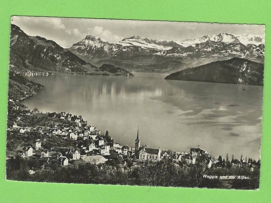 Cartoline postali: Weggis und die Alpen – Usato da Zürich venduto da t24_de