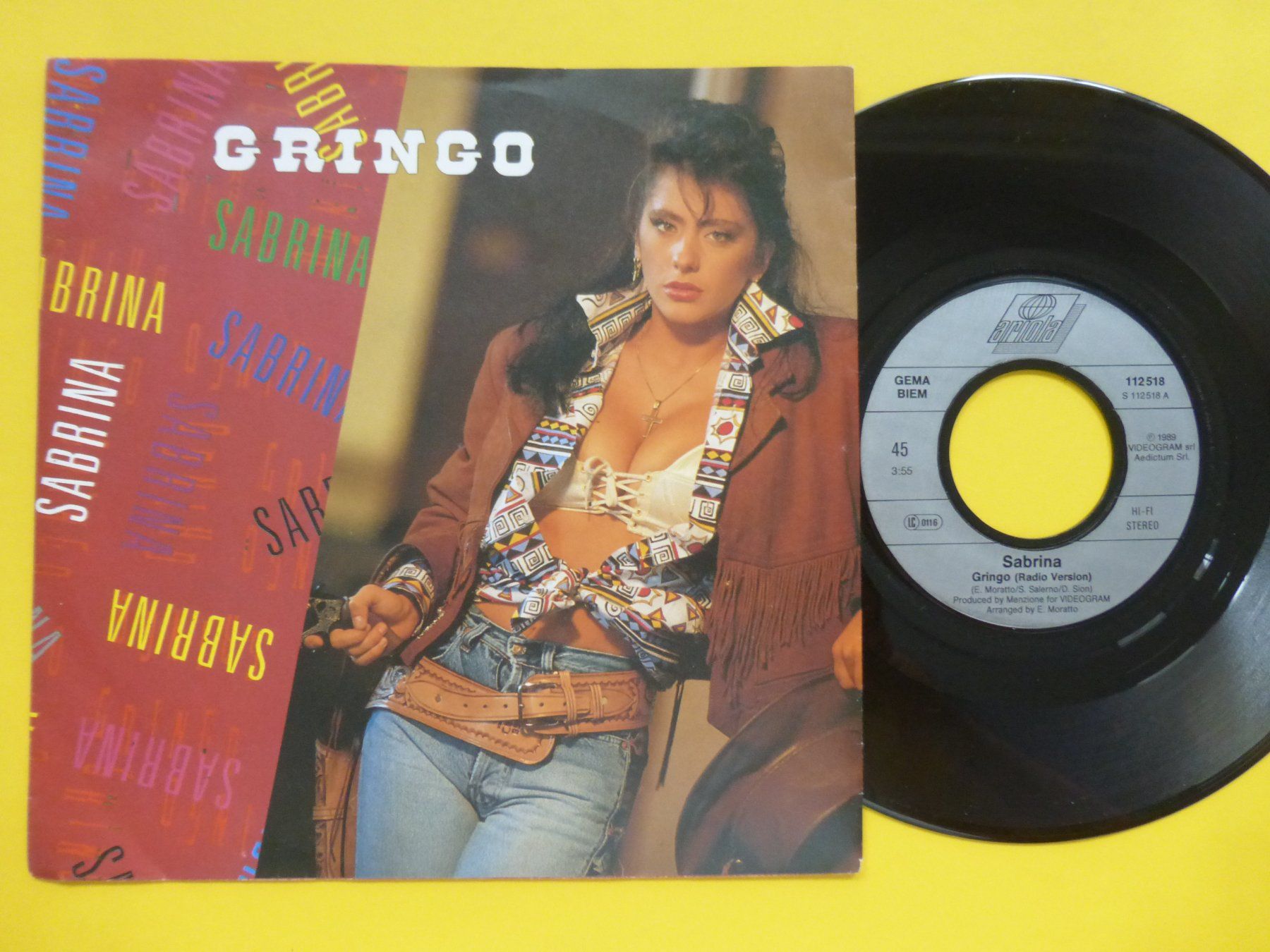 Dischi in vinile: Sabrina – Gringo – Usato da Zürich venduto da Swiss57
