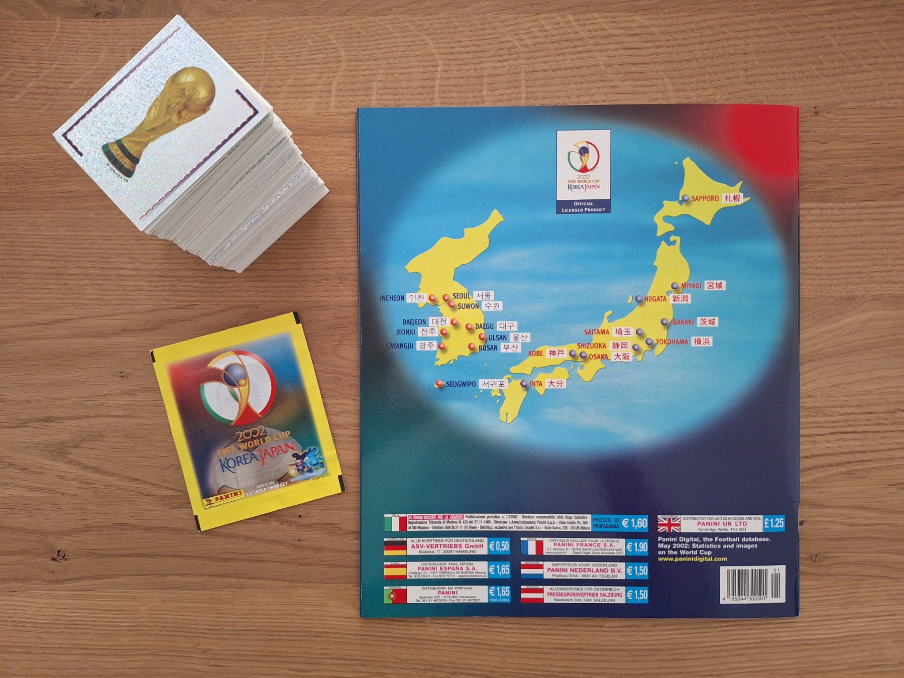 Panini Alben: PANINI WORLD CUP 2002 – Gebraucht aus St. Gallen von Matrix023 3