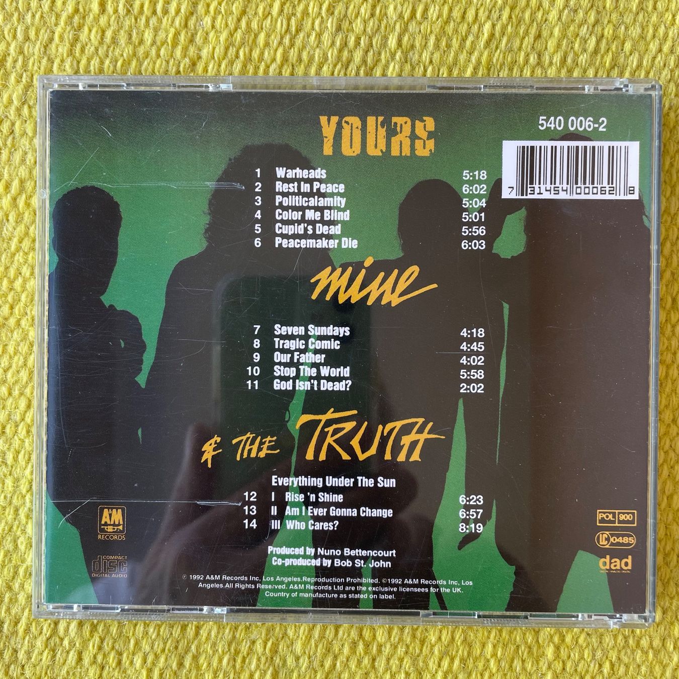 CD: EXTREME-SIDES TO EVERY STORY – Usato da Rorschacherberg venduto da CD-Roli 1