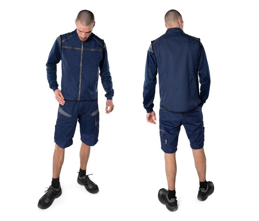 Gilets: FRISTADS leichte Softshell-Weste 4559 - Gr. S oder M – Neuf (Voir description) à Kägiswil par nick.333 2