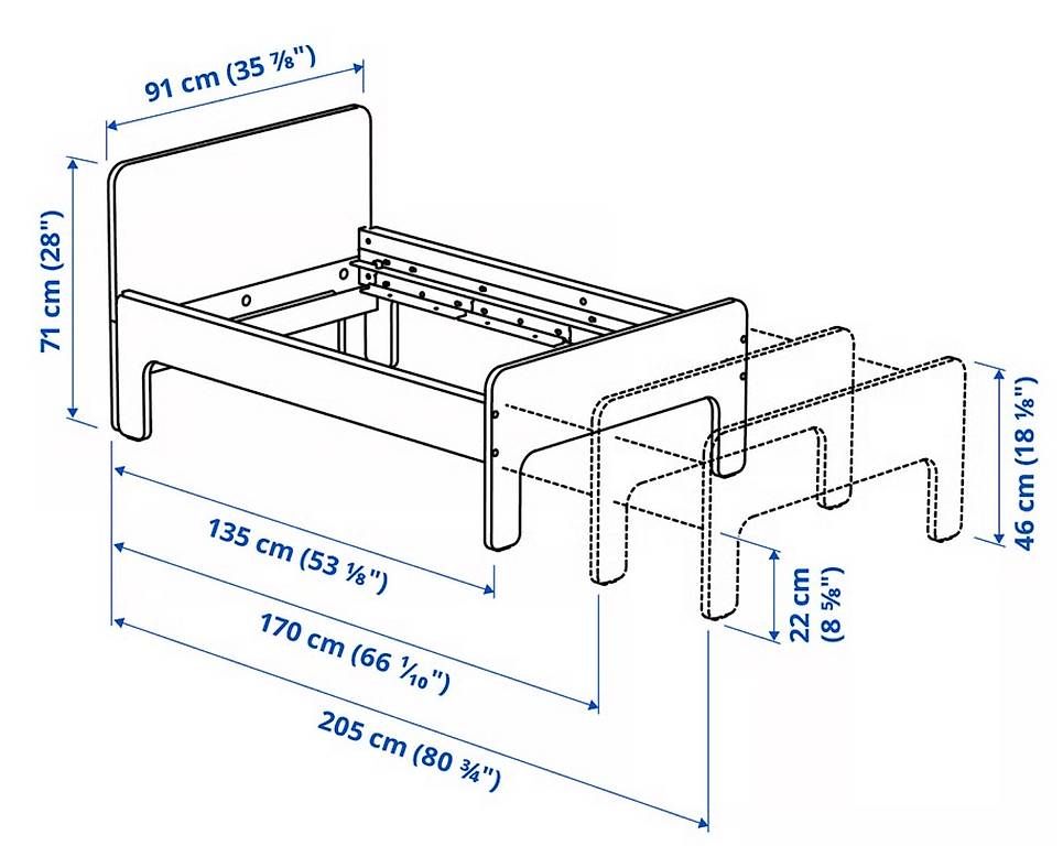 Letti: Lit enfant extensible – Usato da Provence venduto da Teetwe 3