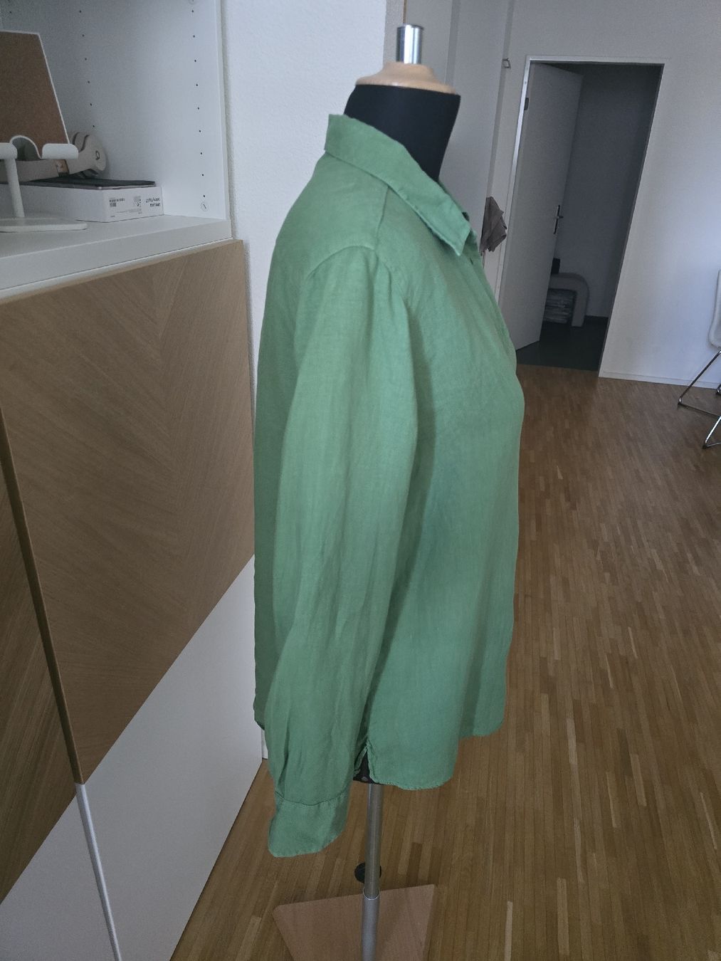 Massimo Dutti Camicette: Massimo Dutti Leinenhemd Grün, Gr. 40 – Usato da Zürich venduto da ale_bg2x 1