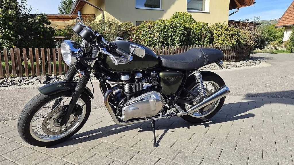 Route: Triumph Thruxton 900 EFI – D'occasion à Zollbrück par Brumi08