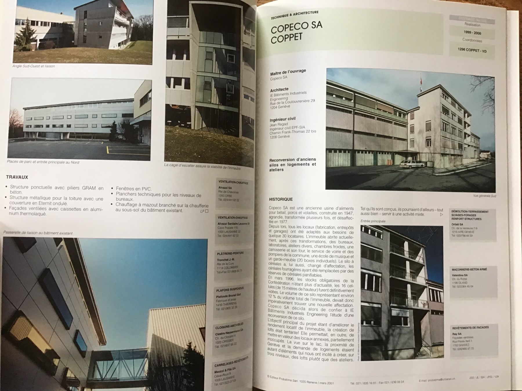 Libri: Fiches Technique et Architecture Suisse Romande Vol 2 – Usato da Fully venduto da Ruby97 5