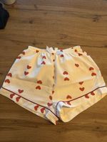Herzige Pyjama Shorts/Sommer Shorts mit Herzen Gr.S