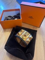 Hermes Collier de chien leather bracelet