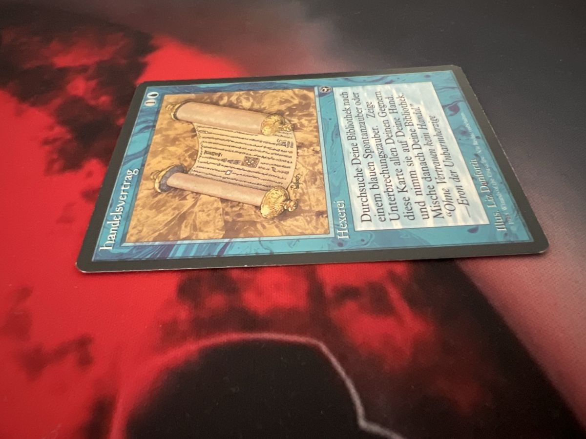 Magic The Gathering Carte collezionabili: Magic The Gathering Handelsvertrag/Merchant Scroll, EX – Usato da St. Gallen venduto da lob_bkw9 1
