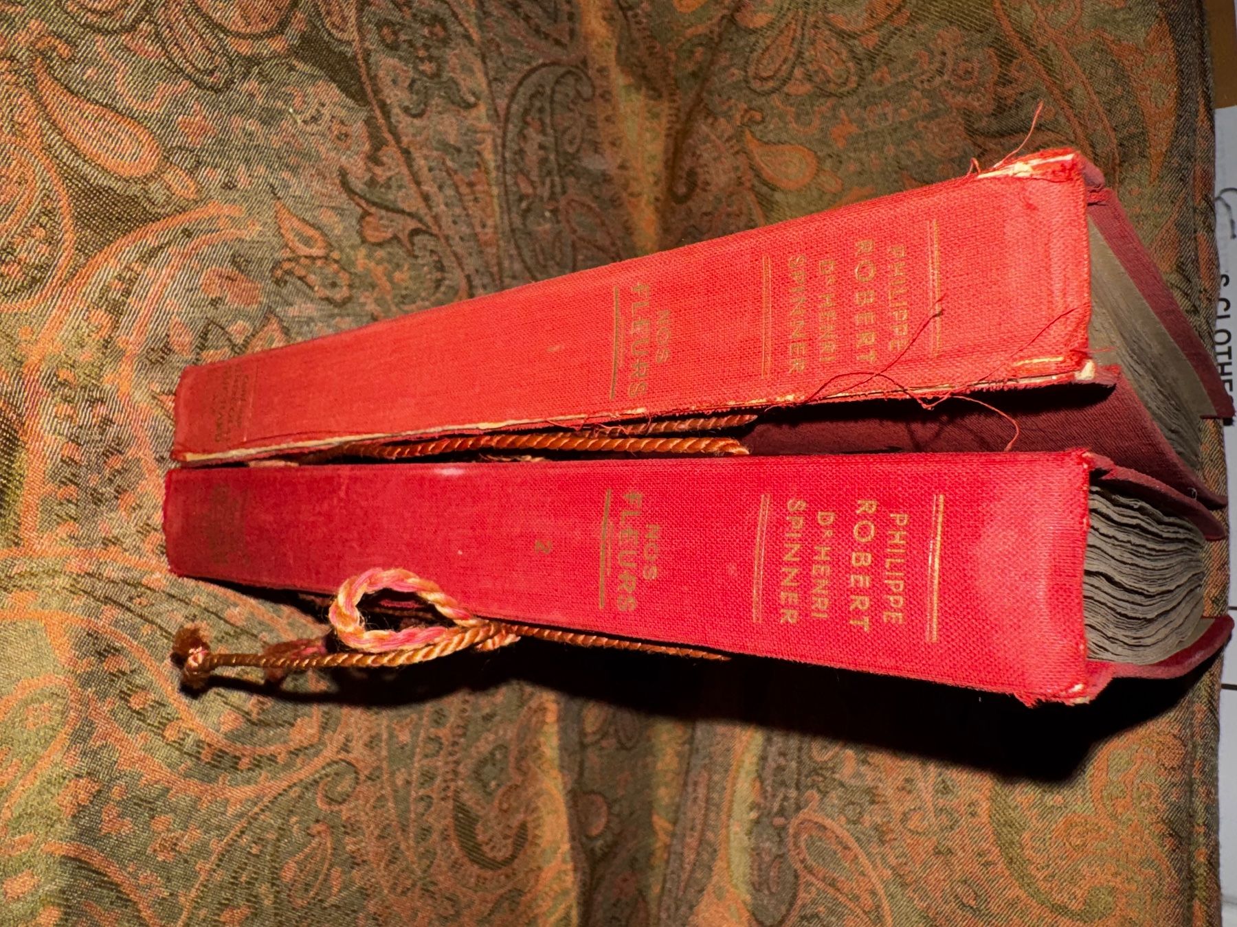 Libri: Nos Fleurs 1 et 2 Chocolat Suchard Philippe Robert 1913 – Usato da Ovronnaz venduto da Etagne68 9