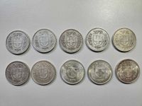 10x Fr. 5.- Silbermünzen