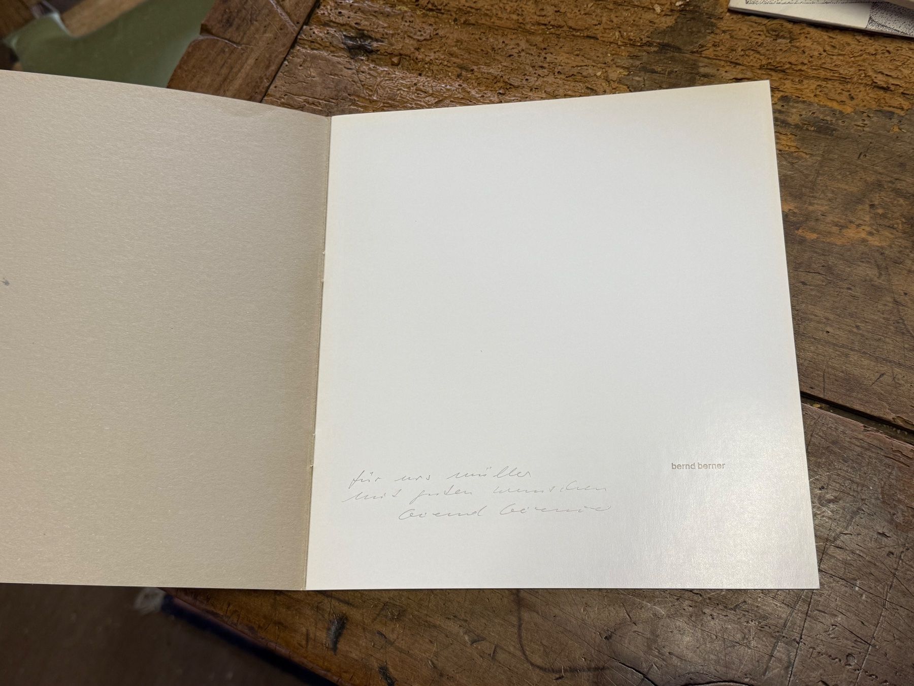 Libri: Bernd BERNER signiert – Usato da Bern venduto da Jwpm66 1