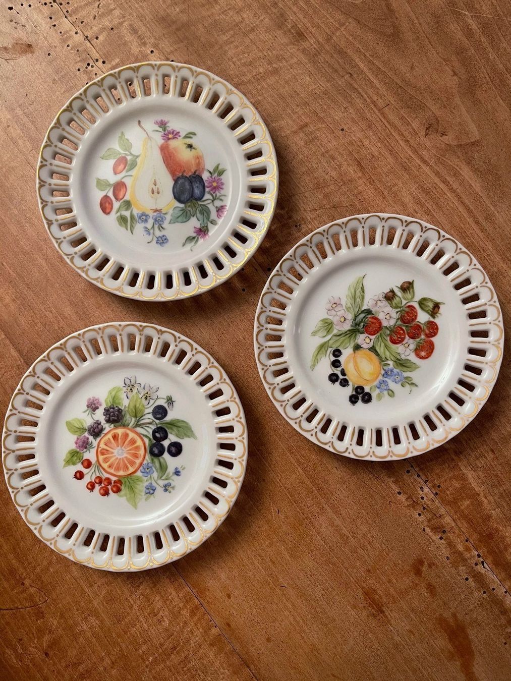 Piatti: Unikate: 3 Aperoschälchen handgemalt, z.B. Geschenk! – Usato da Winterthur venduto da 1956ingi