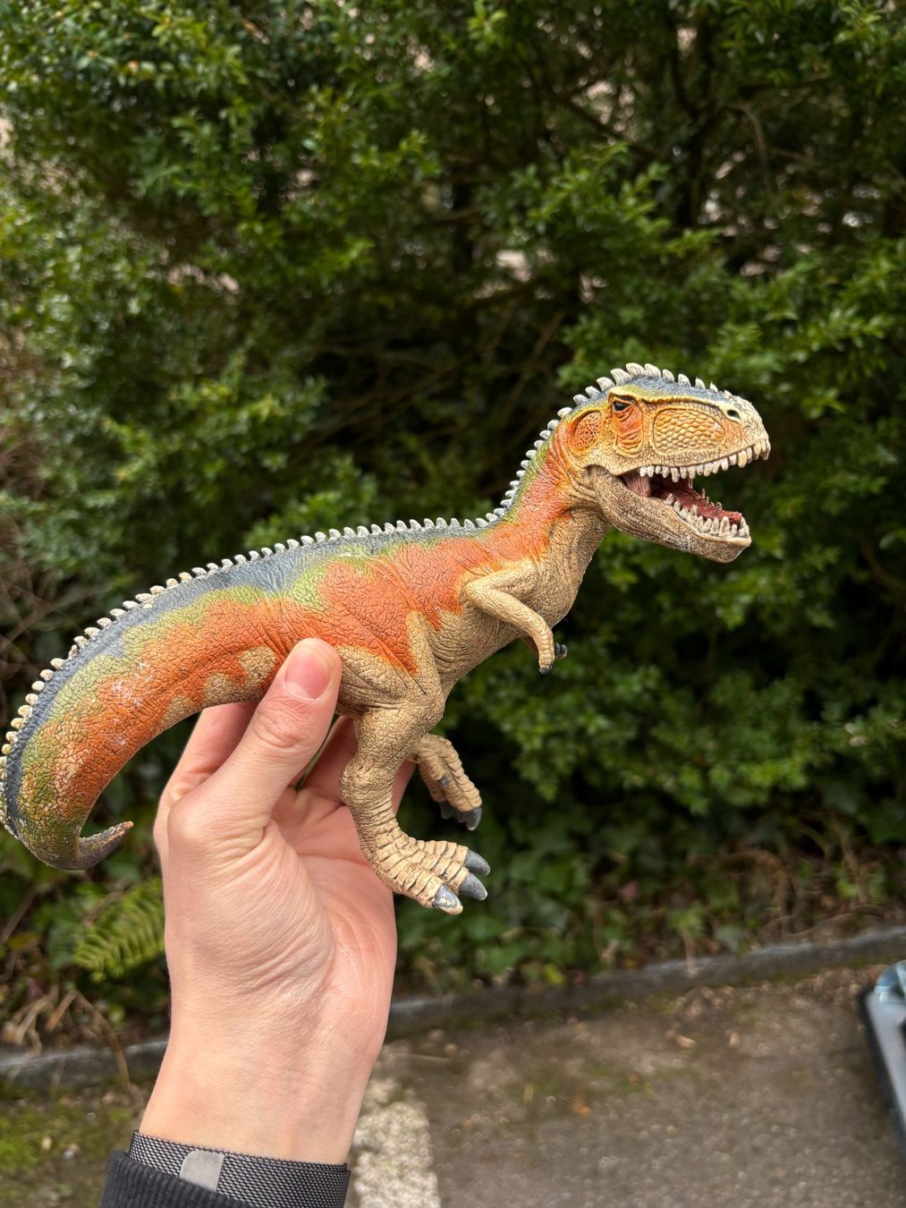 Schleich Giocattoli: Schleich Allosaurus Dinosaurier Figur. – Usato da Stäfa venduto da MazzaH