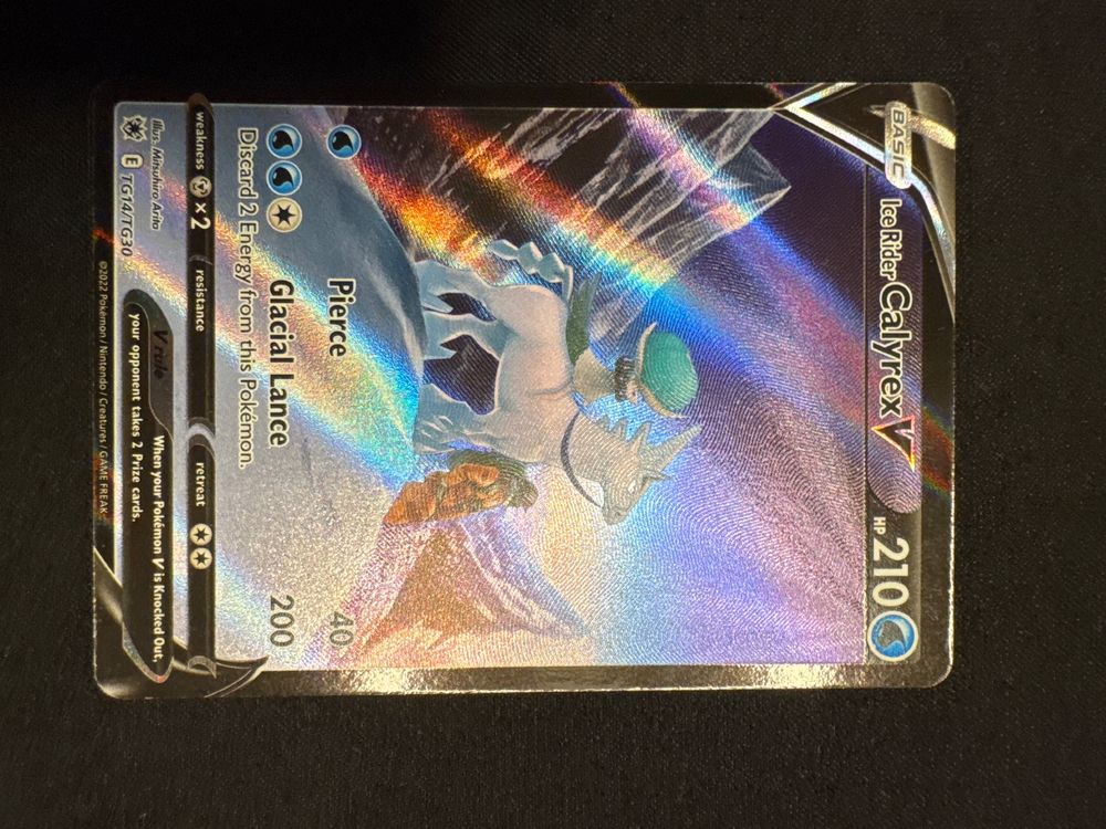 Ice Rider Calyrex - Alt Art - Selten - Top Zustand!🔥 (Gebraucht) in ...