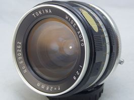 SommerAktion 1960 Vintage Tokina Wide Auto 28mm f2.8 M42 #s1