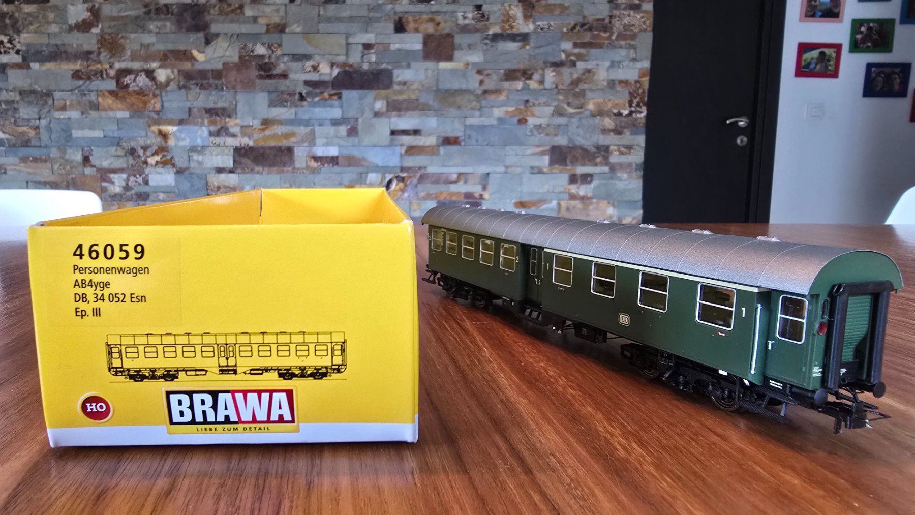 Brawa Modelleisenbahnen: LOT DE 4 WAGONS - BRAWA – Neu und originalverpackt aus Collonge-Bellerive von Tokyo2020 5
