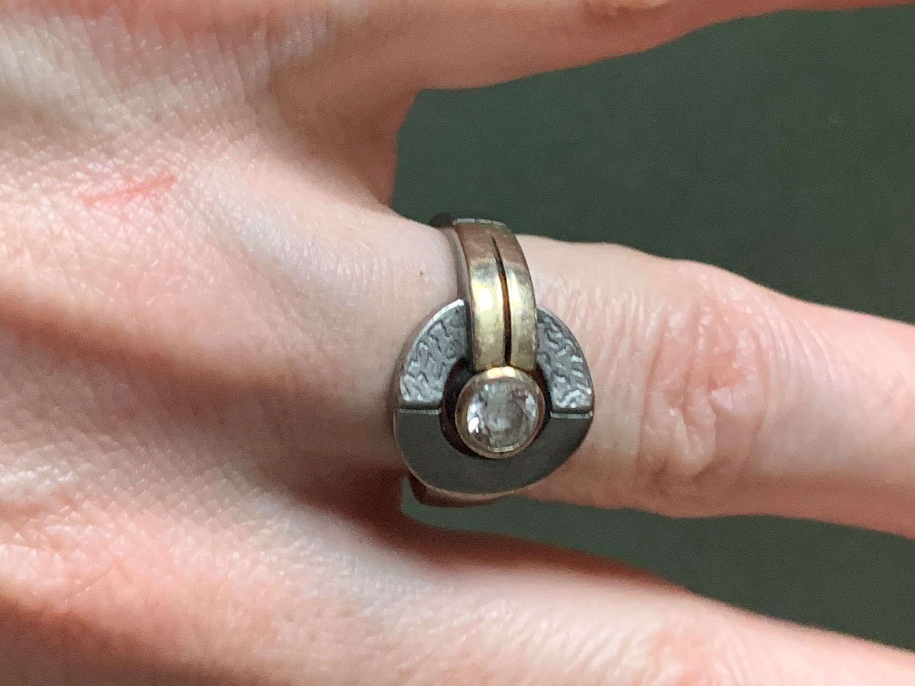 Ringe: Silberring mit gold STARWARS (55) – Gebraucht aus Laufen von Bellebellezza 6