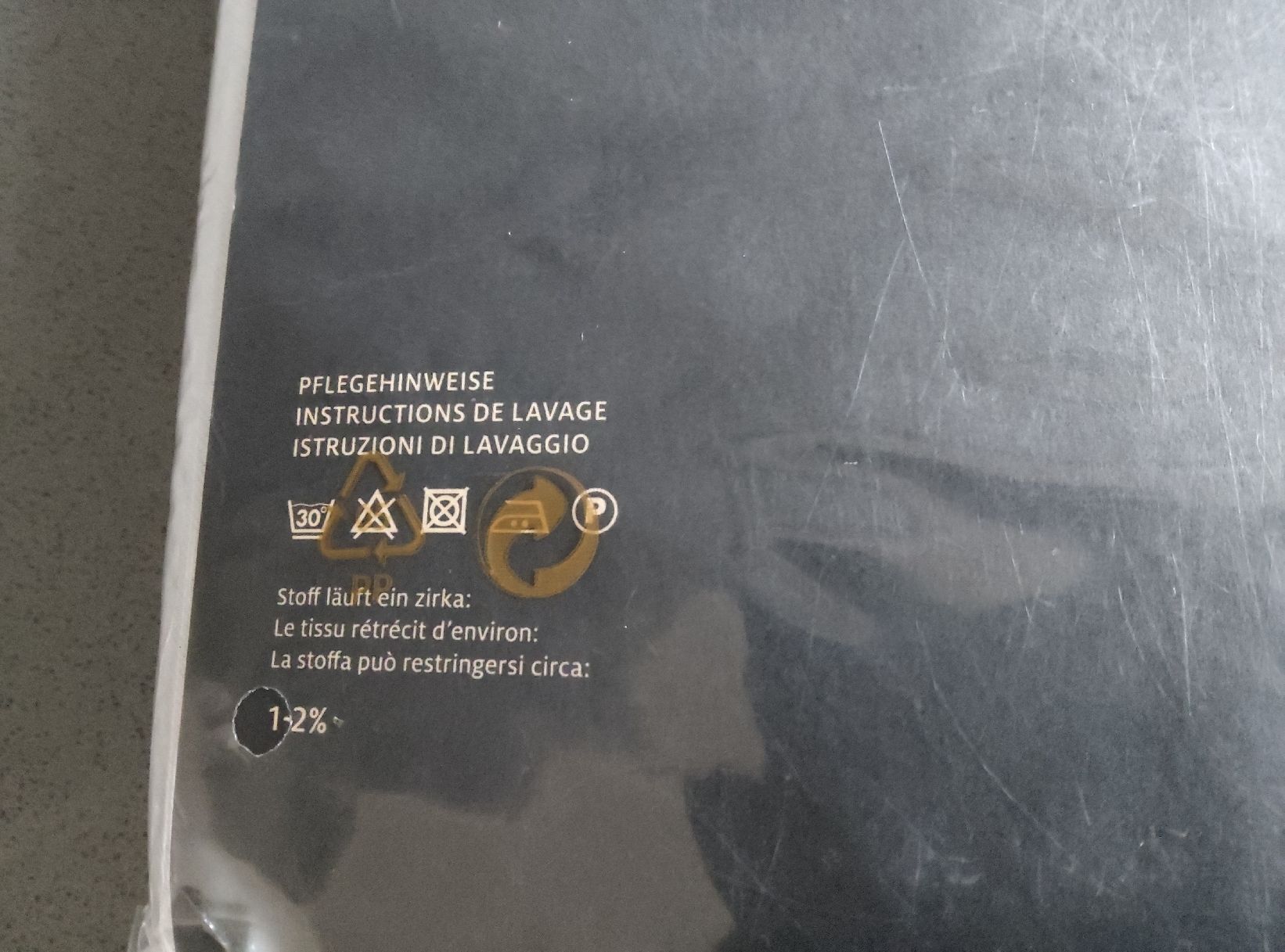 Manor Vorhänge: NEU " HELL - Grauer VORHANG / MANOR – Neu und originalverpackt aus Minusio von Todesca 7