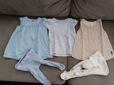 Kleidchen für Baby, Grösse 62/68