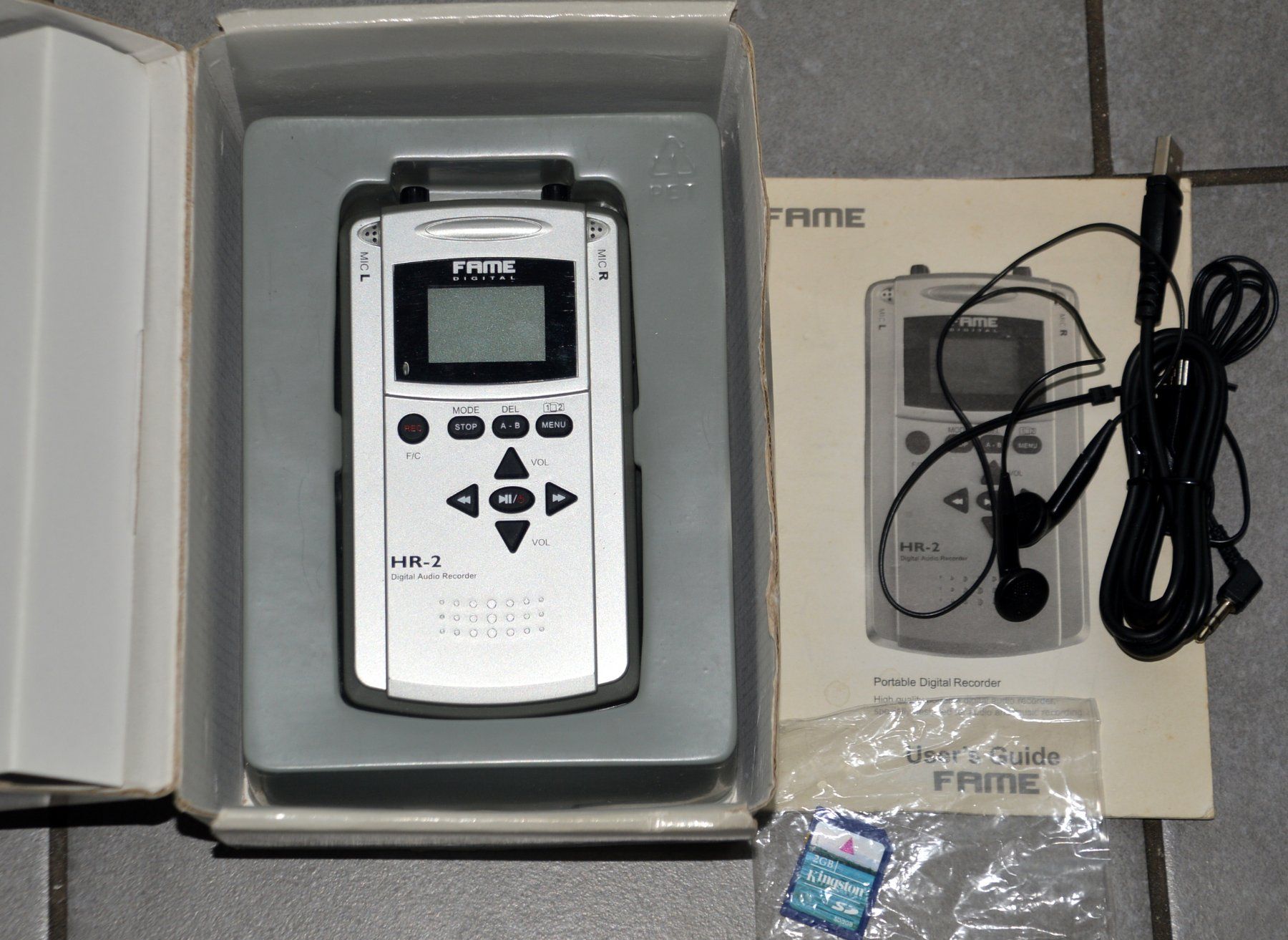 Aufnahmegeräte: Fame HR-2 Recorder  Diktaphon /  Dictaphone – Gebraucht aus Collonges von arashee
