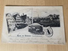 Rehetobel Dorf Hirschen 1917