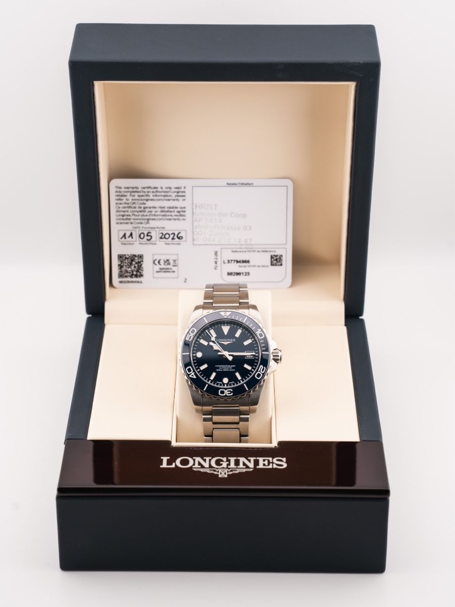 Longines Uhren: Longines HydroConquest 39mm blau ab 1.- CHF – Gebraucht aus Zürich von Timely_Deals 6