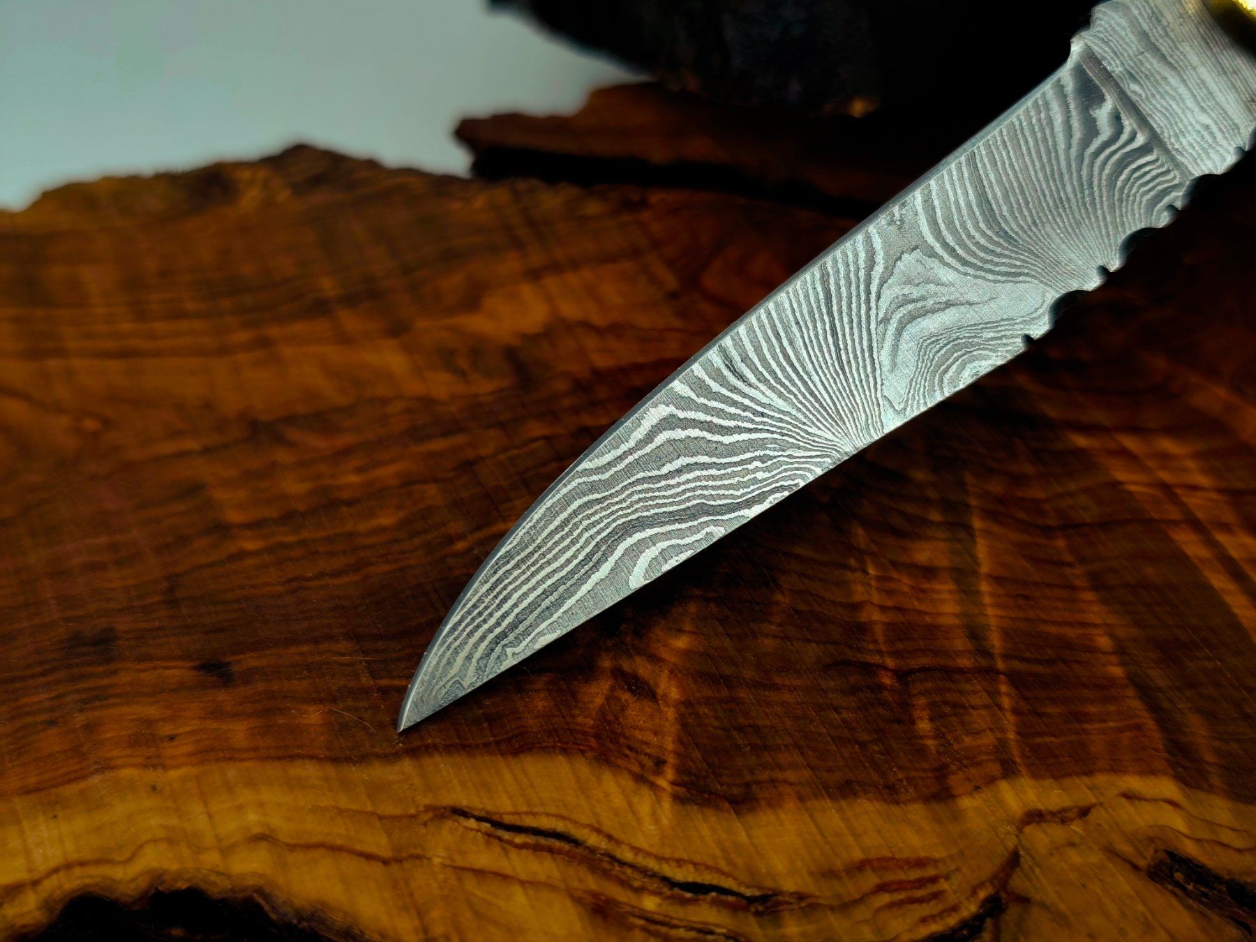 Accessori: Laguiole Damast Messer Klappmesser echtes Damastmesser – Nuovo e nell'imballaggio originale da Arlesheim venduto da Premius_1 2