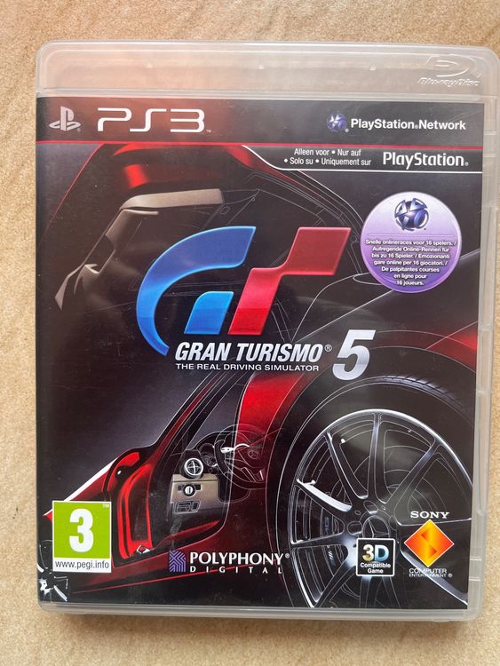 Jeu Gran Turismo 5 PS3 (Gebraucht) in Gumefens für CHF 3.5 – mit