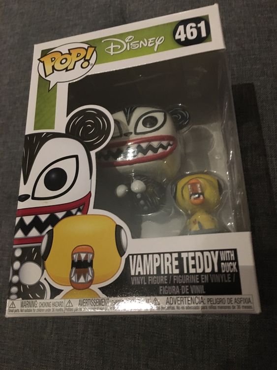 Funko Pop - Nightmare Before Christmas - Vampire Teddy with Duck #461