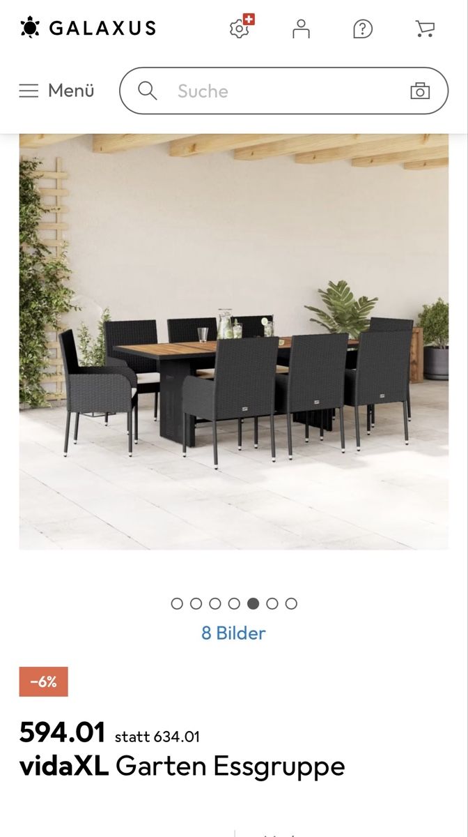 Tischset: Balkon Essgruppe Neu verpackt – Neu und originalverpackt aus Zug von Deks 7