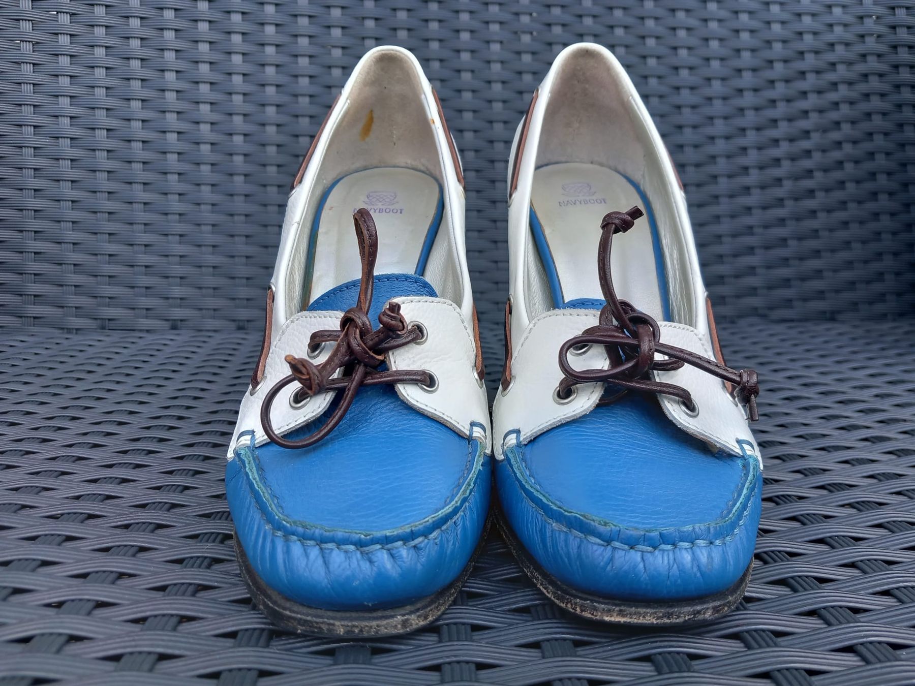 Navyboot Scarpe da donna: Schöne Navyboot Läufer aus Leder Gr. 37 – Usato da Winterthur venduto da Jopf1 6