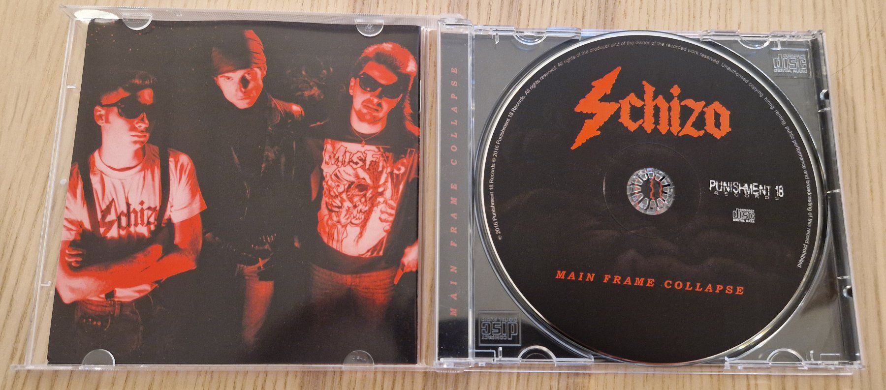 CDs: Schizo – Main Frame Collapse (CD) – D'occasion à Luzern par Belethors_GenGoods 1