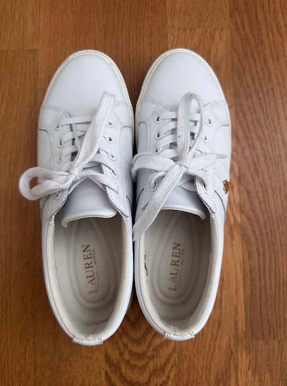 Ralph Lauren Damenschuhe: Sneaker weiss Ralph Lauren, Grösse 39 – Gebraucht aus Niederglatt ZH von AnFleischmann 2