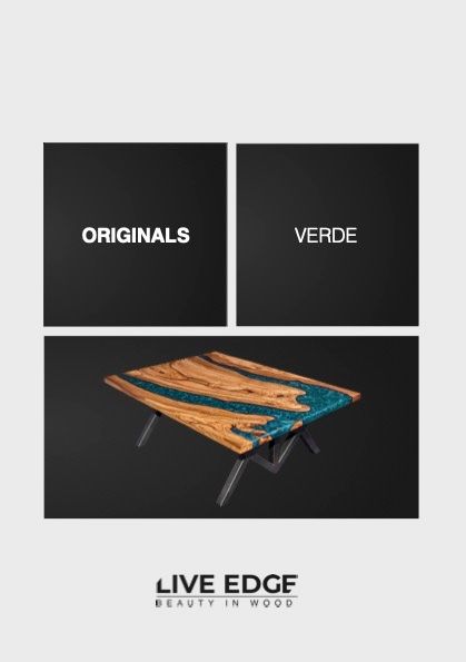 Tavoli: Olive wood and epoxy coffee table - beautiful & unique – Nuovo (secondo la descrizione) da Unterseen venduto da Drewski 5