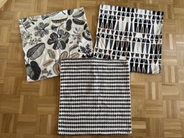 3-er Set Kissenbezüge / Kissenhüllen IKEA 50x50cm
