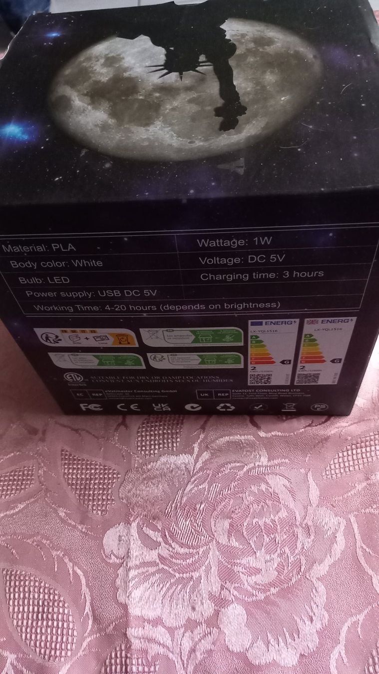 Lampen: 3d printing moon light 1w – Neu und originalverpackt aus Wohlen AG von poliziotto008 1