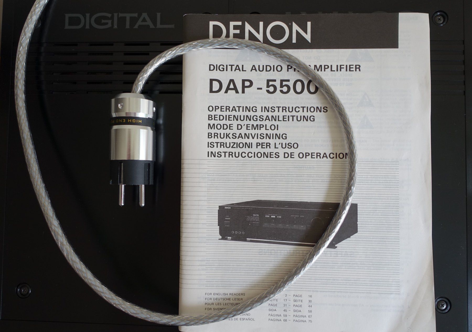Denon Amplificatori: Denon DAP-5500 – Usato da Zürich venduto da Makemake 8