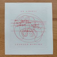 Exlibris Hans Erni - Original Lithographie
