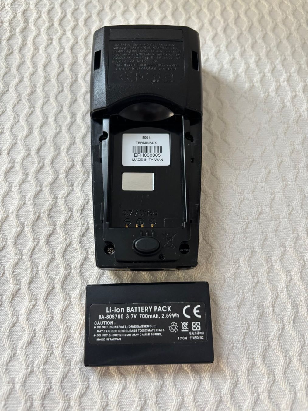Scanner: Mobiler Barcodescanner Elcode 8001 Terminal - C – Usato da Einigen venduto da Medicom-Pharma 1